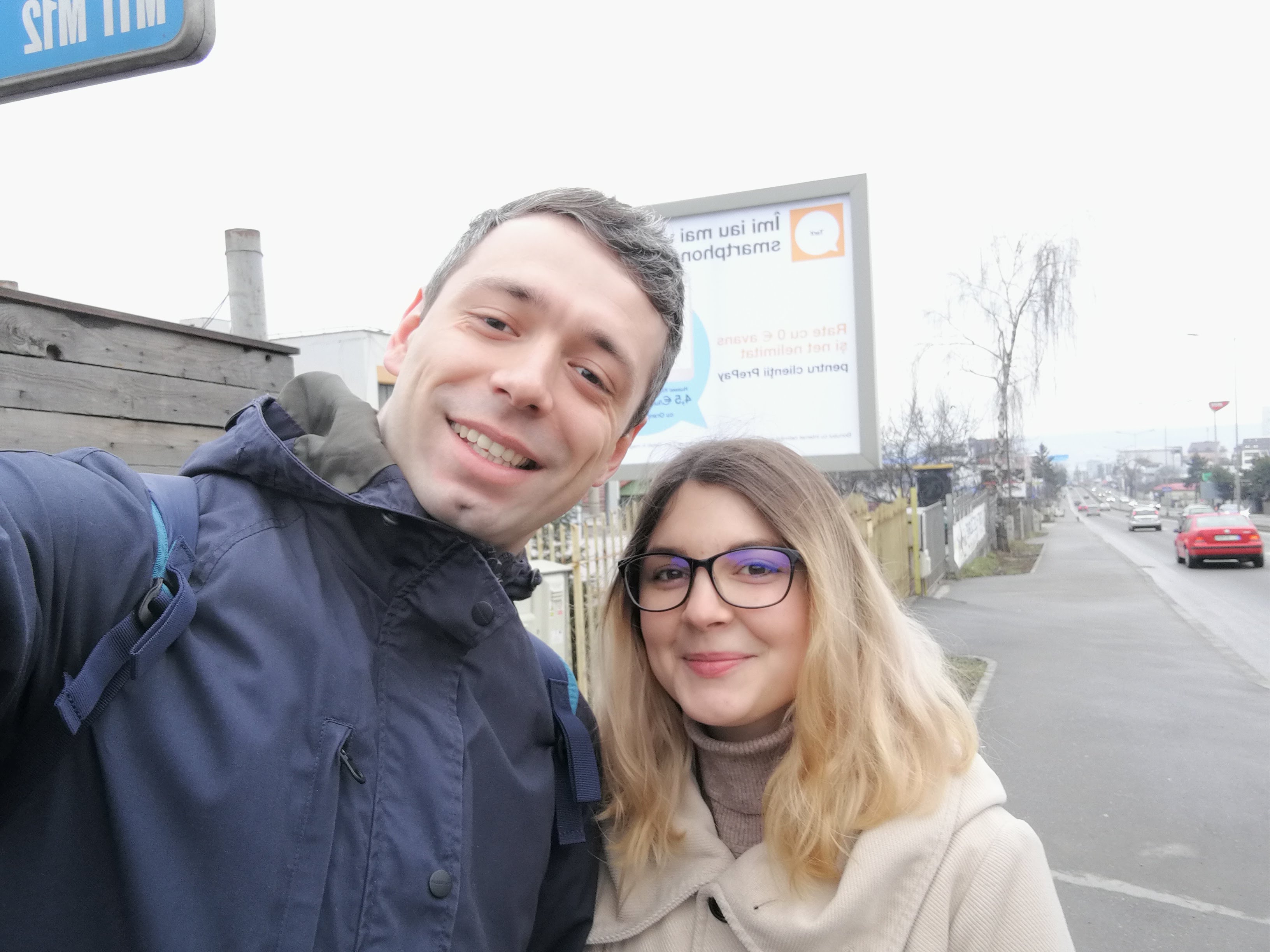 ne pregăteam de prima vizită la Bistrița